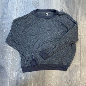 super soft gray/pink long sleeve